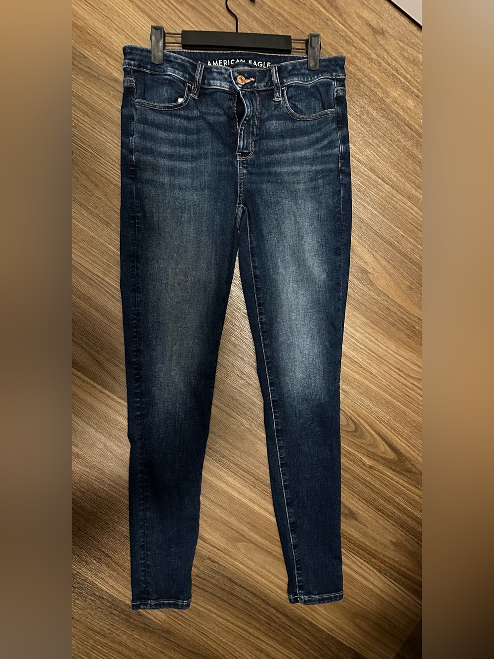 American Eagle Outfitters Women's Dark Indigo Skinny Jeans